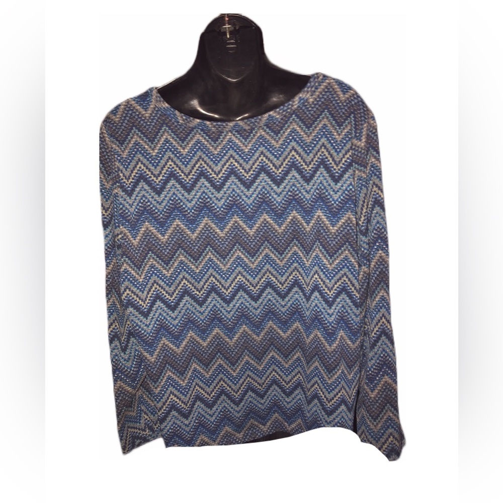 Sag Harbor Multi Colored Shirt 1X